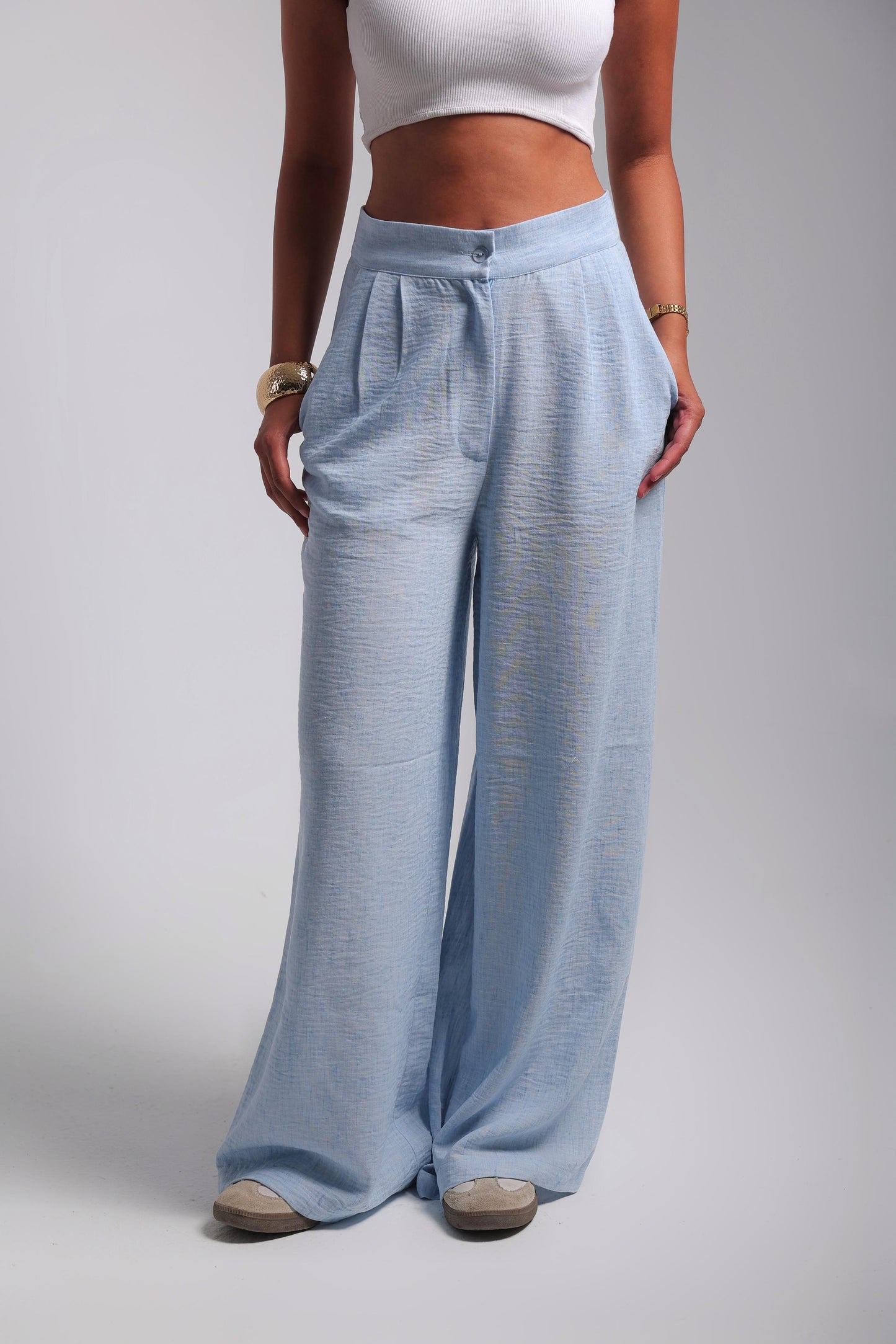 The Linen Set - Blue
