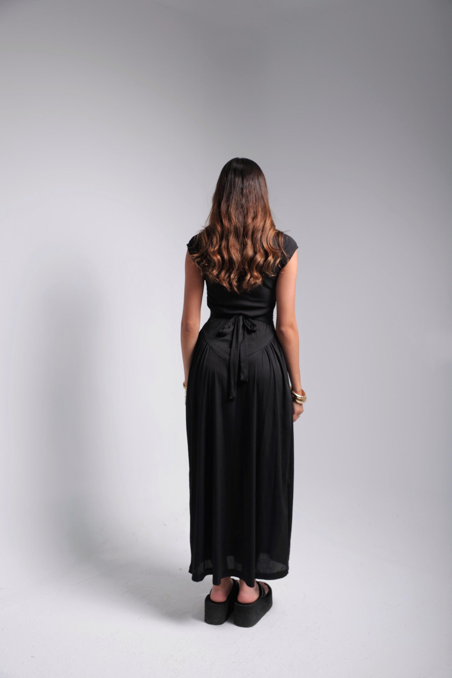 Midi Dress - Black